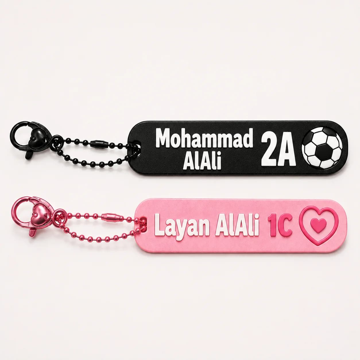 Personalized Name Medal for Kids' Bags